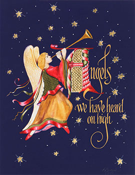 Angels We Have Heard Holiday Card Limited Edition 